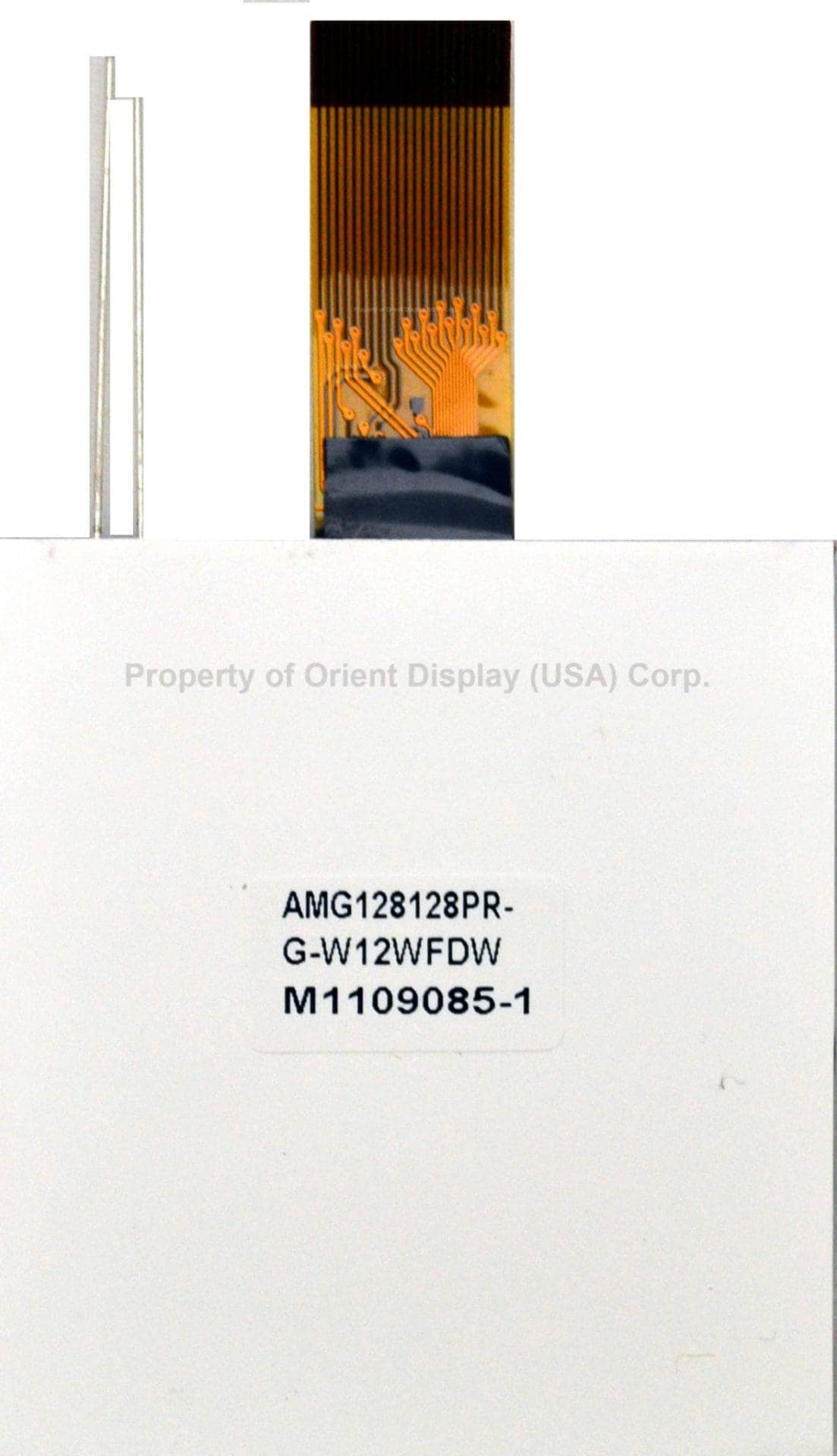 AMG128128PR-G-W12WFDW (2.1" 128x128 COG LCD Module)