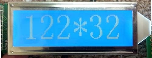 AMG12232DR-B-B6WTDW (2.2" 122x32 Graphic LCD Module)
