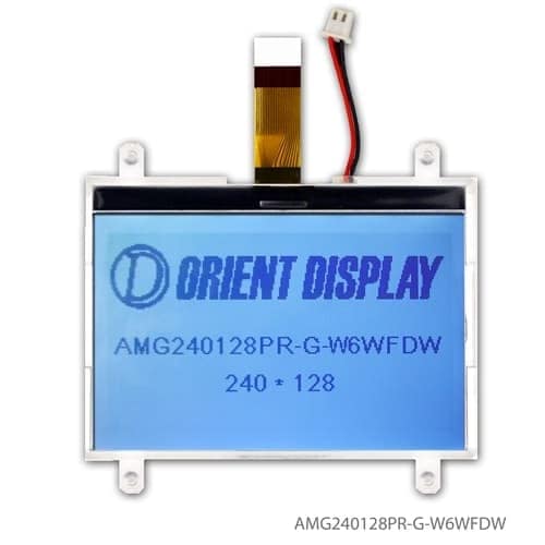 AMG240128PR-G-W6WFDW (4.0" 240x128 COG Graphic LCD Module)