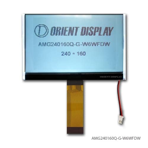 AMG240160Q-G-W6WFDW (3.9" 240x160 COG Graphic LCD Module)