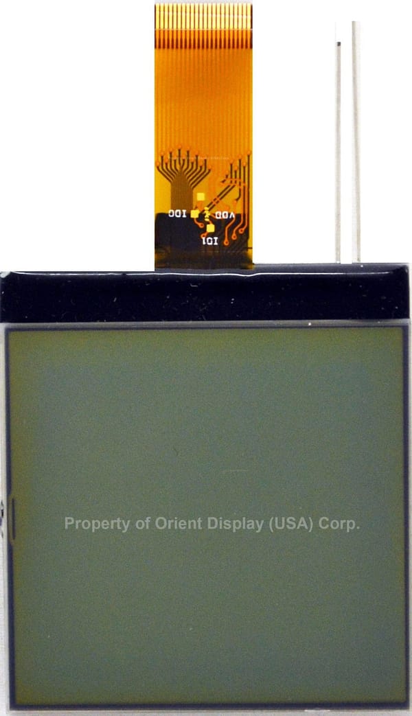 AMG128128PR-G-W12WFDW (2.1" 128x128 COG LCD Module)