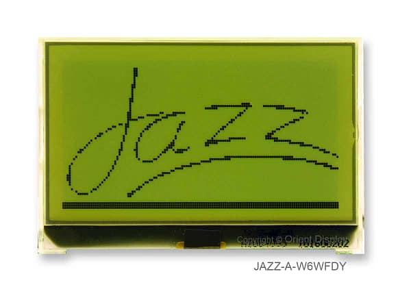 JAZZ-A-W6WFDY Module (LCD+BL, Graphic COG 128x64)