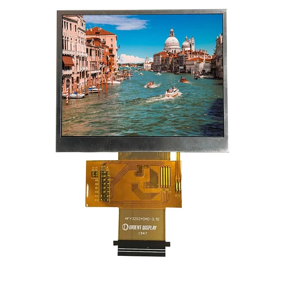 3.5" 320240 Sunlight Readable IPS TFT Display