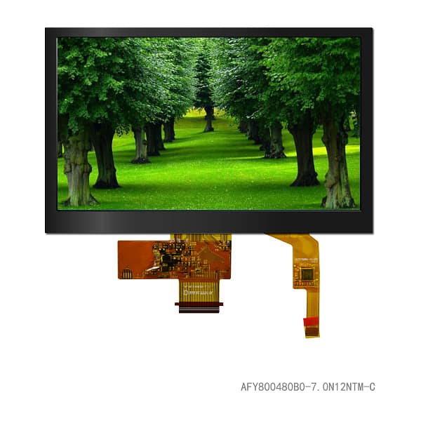 7.0" TFT, 800x480, 420 Nits with Capacitive Touch Panel