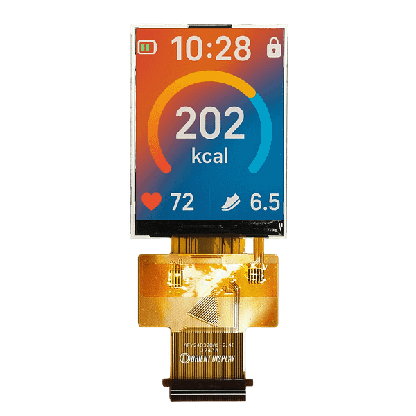 2.4" Sunlight Readable IPS, 240x320, 1000 Nits, RGB/MCU/SPI Interface