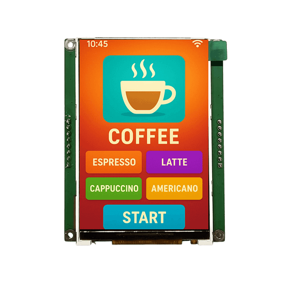 3.5" Arduino IPS TFT, 320x480, 800 Nits, 4-wire SPI Interface