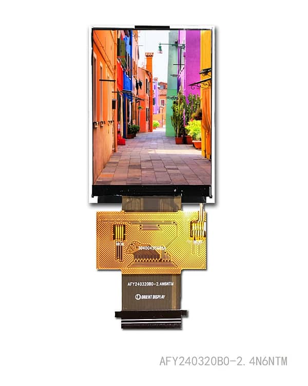 2.4" TFT, 240x320, 460 Nits