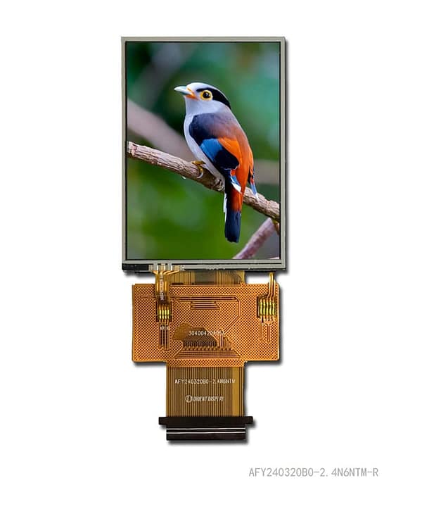 2.4 inch lcd tft display with resistive panel