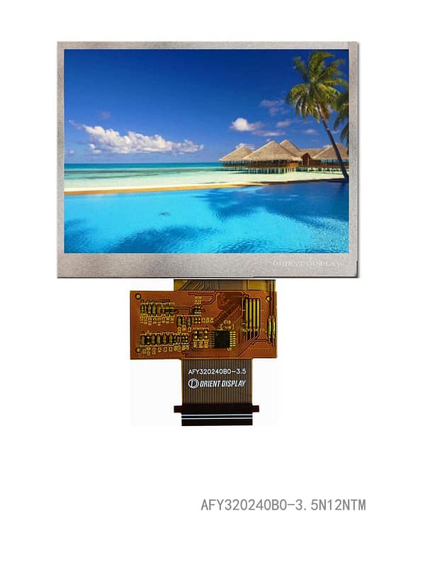 3.5" TFT, 320x240, 550 Nits