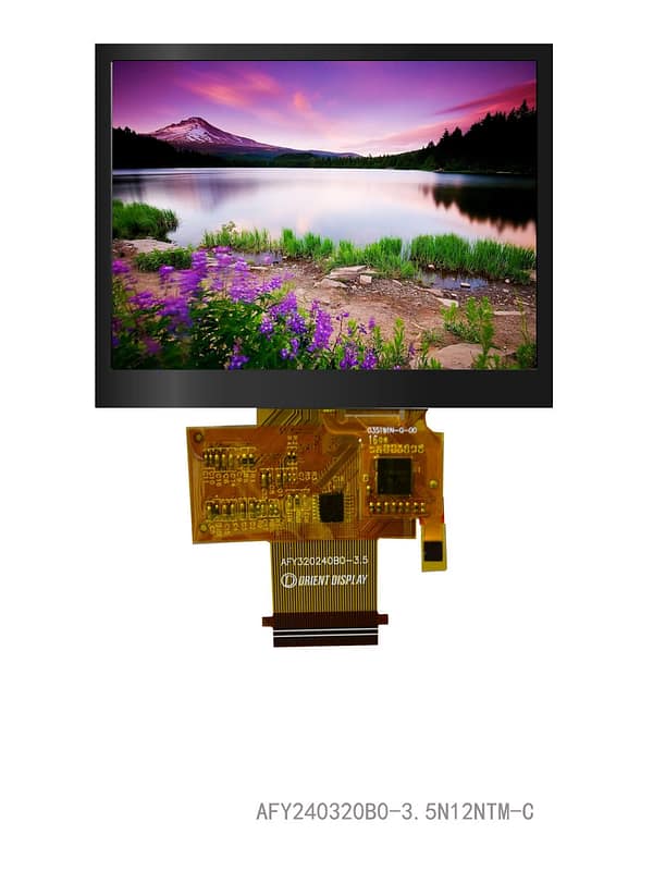 3.5" TFT, 320x240, 440 Nits with Capacitive Touch Panel