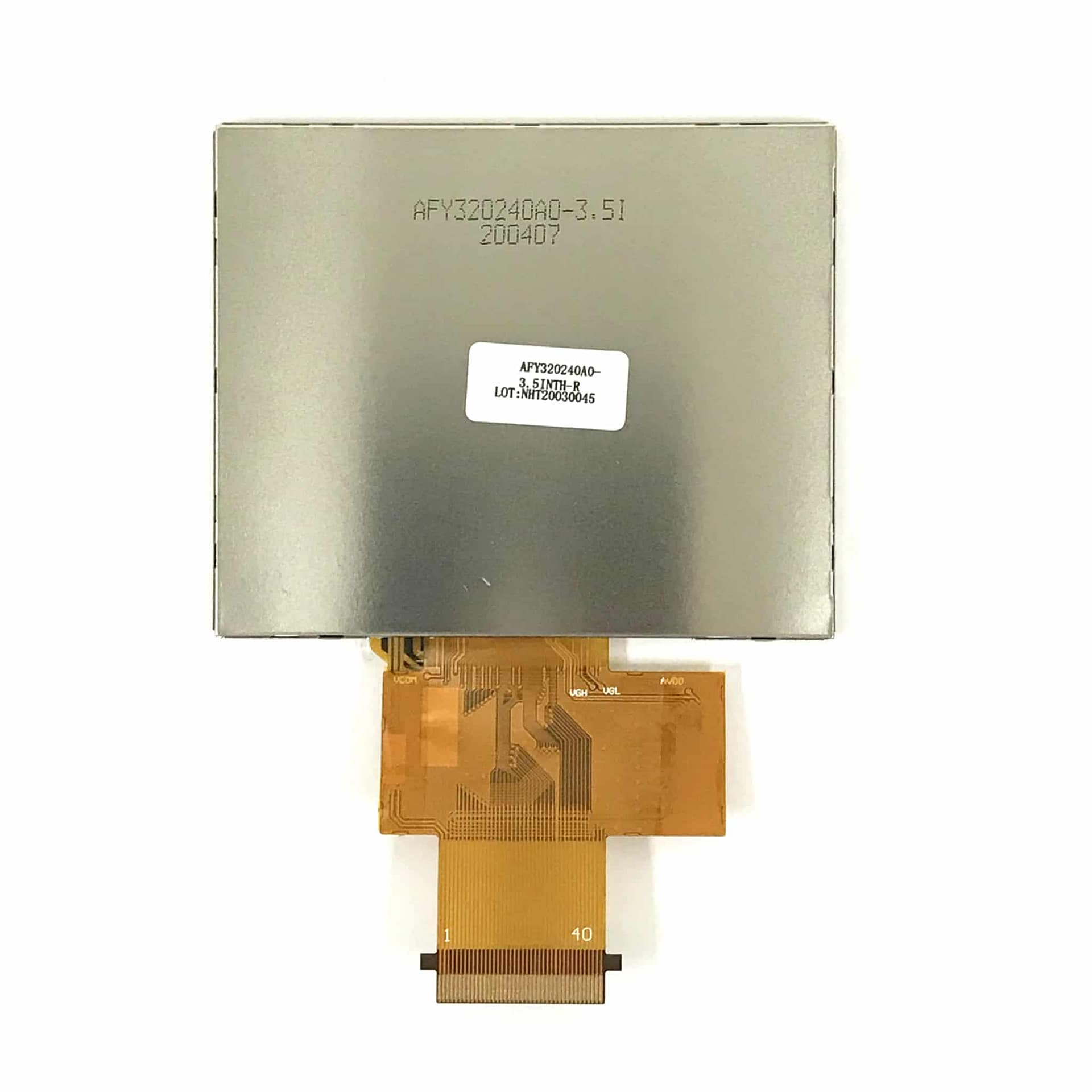 3.5" Sunlight Readable IPS, 320x240, 800 Nits with Resistive Touch Panel